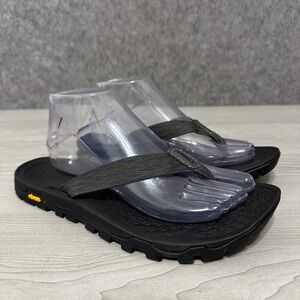 Merrell Breakwater Flip Mens Size 9 Sandals Black Granite Vibram J034353